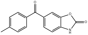 2(3H)-Benzoxazolone, 6-(4-methylbenzoyl)-