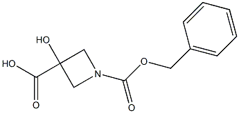 1-[(benzyloxy)carbonyl]-3-hydroxyazetidine-3-carboxylic acid