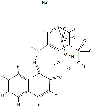sodium [4-hydroxy-5-[(2-hydroxy-1-naphthyl)azo]benzene-1,3-disulphonato(4-)]chromate(1-)