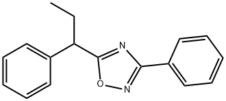 3-phenyl-5-(1-phenylpropyl)-1,2,4-oxadiazole