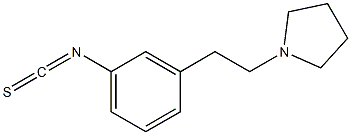 3-(2-pyrrolidinylethyl)benzeneisothiocyanate