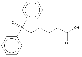 5-(Diphenylphosphinyl)pentanoic Acid