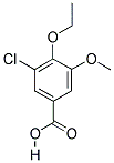 3-CHLORO-4-ETHOXY-5-METHOXYBENZOIC ACID