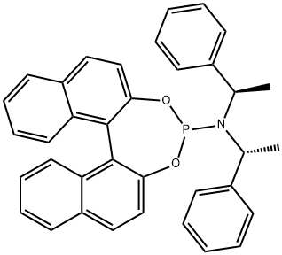 N,N-双((R)-1-苯基乙基)二萘并[2,1-d:1',2'-f][1,3,2]二氧磷杂环庚-4-胺