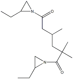 1,1'-[2,2,4(or 2,4,4)-trimethyl-1,6-dioxohexane-1,6-diyl]bis[2-ethylaziridine]