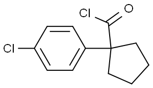 1-(4-Chlorophenyl)-1-Cyclopentanecarbonylchloride