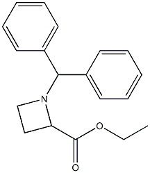 ETHYL 1-BENZHYDRYLAZETIDINE-2-CARBOXYLATE