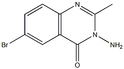 3-氨基-6-溴-2-甲基喹唑啉-4(3H)-酮