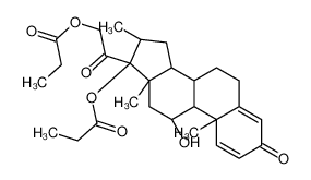 11β,17,21-Trihydroxy-16α-methylpregna-1,4-diene-3,20-dione 17,21-Dipropionate