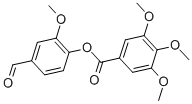 4-FORMYL-2-METHOXYPHENYL 3,4,5-TRIMETHOXYBENZOATE