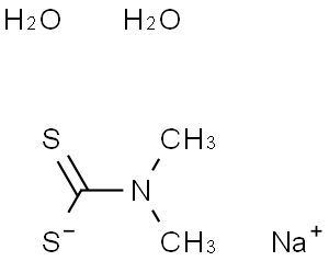 二甲基二硫代氨基甲酸钠水合物