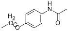 N-(4-Ethoxy-1-13C-phenyl)acetamide,  p-Acetophenetidide-ethoxy-1-13C