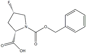(2S,4S)-1-((苄氧基)羰基)-4-氟吡咯烷-2-羧酸
