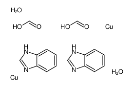 1H-benzimidazole,copper,formic acid,dihydrate