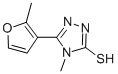 4-METHYL-5-(2-METHYL-3-FURYL)-4H-1,2,4-TRIAZOLE-3-THIOL