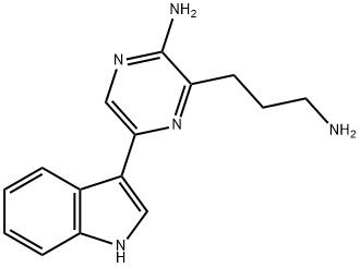 3-(3-氨基丙基)-5-(1H-吲哚-3-基)吡嗪-2-胺