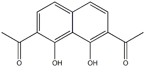 1,1'-(1,8-dihydroxynaphthalene-2,7-diyl)diethanone