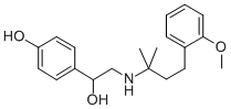 2-[[3-(2-Methoxyphenyl)-1,1-dimethylpropyl]amino]-1-(p-hydroxyphenyl)ethanol