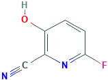 2-Pyridinecarbonitrile,6-fluoro-3-hydroxy-(9CI)