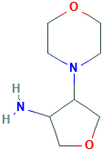 trans-4-(4-morpholinyl)tetrahydro-3-furanamine(SALTDATA: 2HCl)