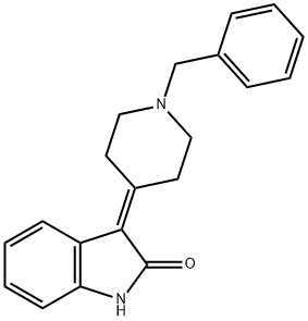 2H-Indol-2-one, 1,3-dihydro-3-[1-(phenylmethyl)-4-piperidinylidene]-