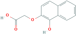 2-[(1-Hydroxy-2-naphthalenyl)oxy]acetic Acid