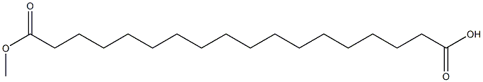 Octadecanedioic acid, 1-methyl ester