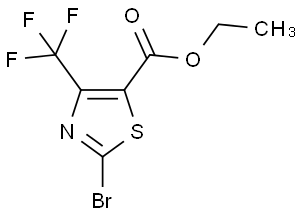 2-溴-4-(三氟甲基)噻唑-5-羧酸乙酯