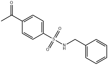 4-acetyl-N-benzylbenzene-1-sulfonamide