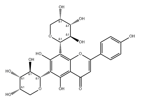 洋芹素 6,8-DI-C-Α-L-阿拉伯吡喃糖苷