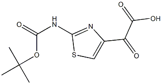 2 -(2(叔丁氧羰基)氨基)噻唑-4-基-2-氧乙酸