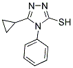 5-环丙基-4-苯基-4H-1,2,4-三唑-3-硫醇