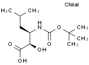 N-Boc-(2R,3R)-2-Hydroxy-3-Amino-5-Methylhexanoic Acid