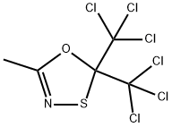 2,2-bis(trichloromethyl)-5-methyl-1,3,4-oxathiazole