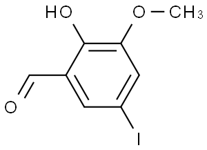 2-羟基-5-碘-3-甲氧基苯甲醛