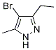 4-溴-3-乙基-5-甲基-1H-吡唑