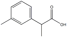 Benzeneacetic acid, α,3-dimethyl-