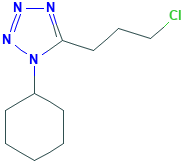 5-(3-Chloropropyl)-1-cyclohexyltetrazole