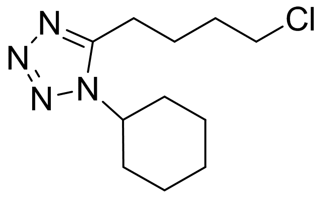 5-(4-chlorobutyl)-1- cyclohexyl-tetrazole