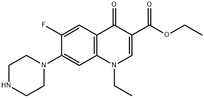 ethyl 1-ethyl-6-fluoro-4-oxo-7-(piperazin-1-yl)-1,4-dihydroquinoline-3-carboxylate