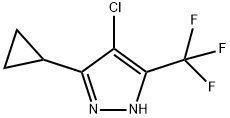 4-氯-5-环丙基-3-(三氟甲基)-1H-吡唑