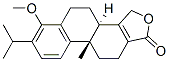 Phenanthro(1,2-c)furan-1(3H)-one, 3b,4,5,9b,10,11-hexahydro-6-methoxy- 9b-methyl-7-(1-methylethyl)-, (3bR-trans)-