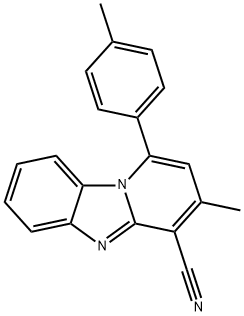 11-methyl-13-(4-methylphenyl)-1,8-diazatricyclo[7.4.0.0,2,7]trideca-2,4,6,8,10,12-hexaene-10-carbonitrile