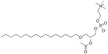 Β-乙酰基-Γ-O-十六烷基-L-Α-卵磷脂