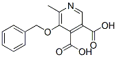 3,4-Pyridinedicarboxylic acid, 6-methyl-5-(phenylmethoxy)-