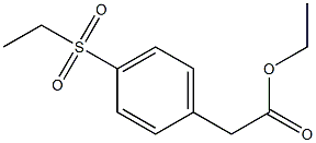 ethyl 2-(4-(ethylsulfonyl)phenyl)acetate