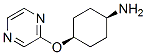 Cyclohexanamine, 4-(pyrazinyloxy)-, cis- (9CI)