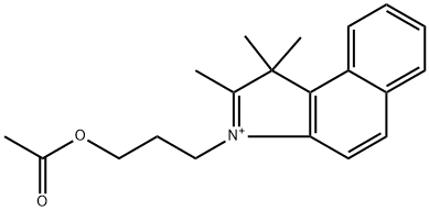 1H-Benz[e]indolium, 3-[3-(acetyloxy)propyl]-1,1,2-trimethyl-, iodide