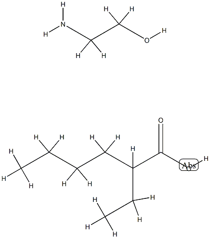 2-ethylhexanoic acid, compound with 2-aminoethanol (1:1)