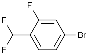 1-Bromo-3-fluoro-4-difluoromethylbenzene